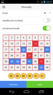 a.Lotto Generator android App screenshot 0