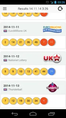 a.Lotto Generator android App screenshot 4