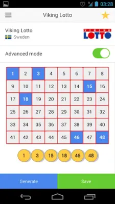 a.Lotto Generator android App screenshot 6